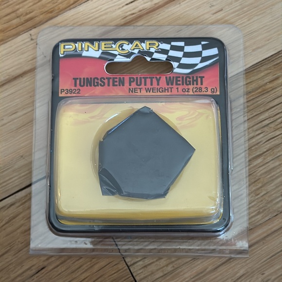 NIP - Bundle of 2 - Pinecar Tungsten Putty Weight - Picture 2 of 3